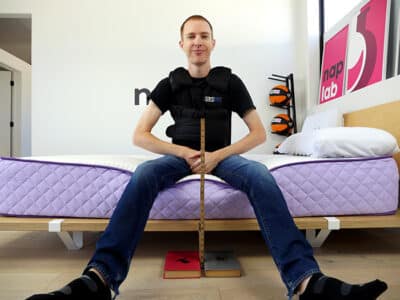 Sheets & Giggles Eucalyptus edge support - with vest