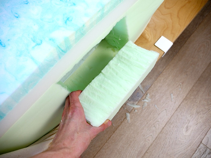 SweetNight Dreamy Hybrid removing edge cutout