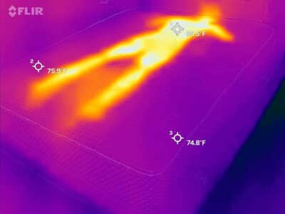 Crafted Sleep 1-Sided Hybrid before cooling test
