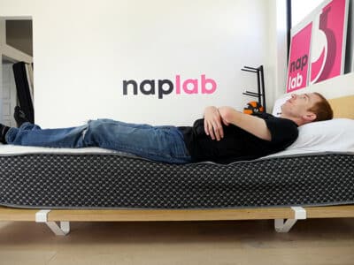 Crafted Sleep 1-Sided Hybrid edge support - back sleeping with vest