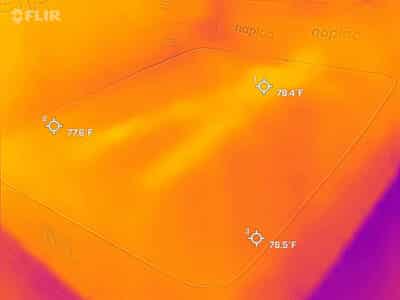Plank Firm Luxe after cooling test