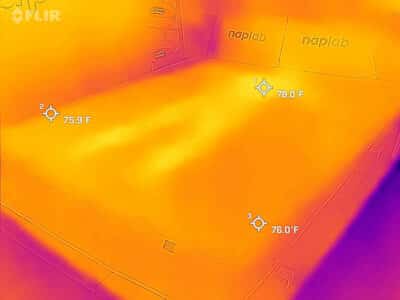 Winkbed Ecocloud After Cooling Test