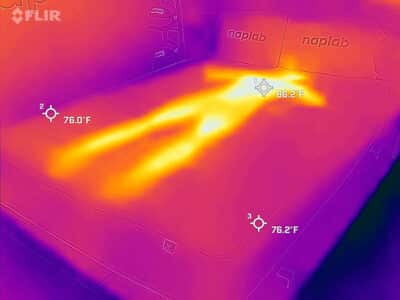 Winkbed Ecocloud Before Cooling Test