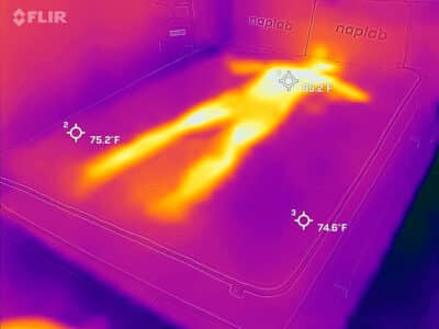 Winkbed Gravitylux Before Cooling Test