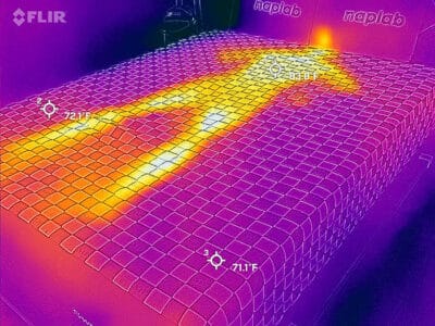 Sweetnight Prime Before Cooling Test