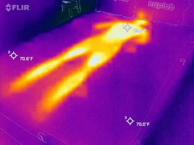 Casper Element Pro Before Cooling Test