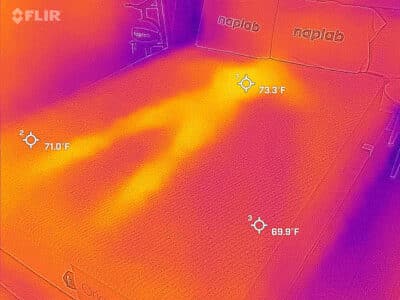 Casper Original After Cooling Test