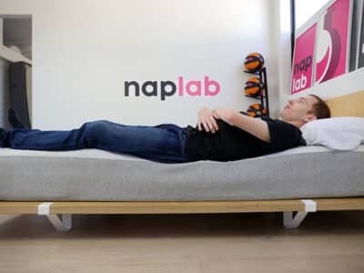 Casper Original Hybrid Edge Support Back Sleeping With Vest