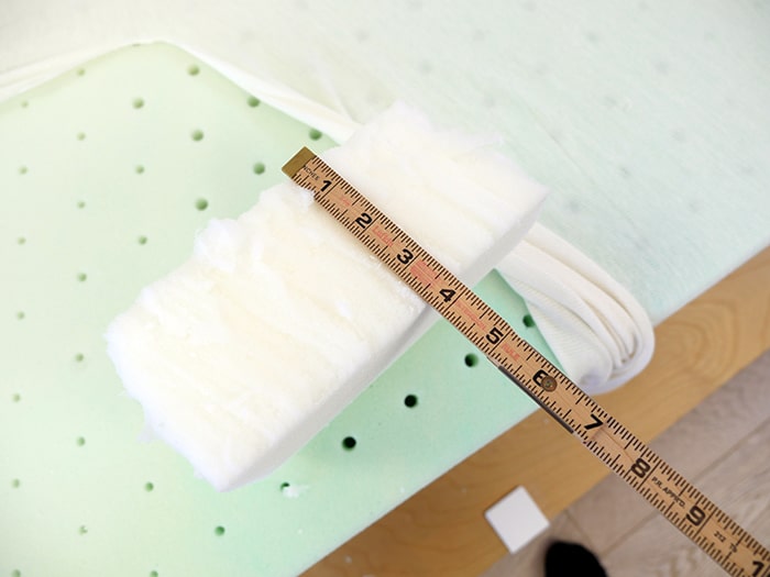 Casper Original Hybrid Measuring Cuttout