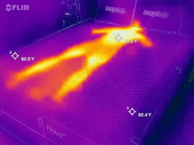Casper Nova Hybrid Before Cooling Test