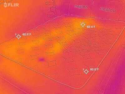 Nolah Evolution Comfort After Cooling Test