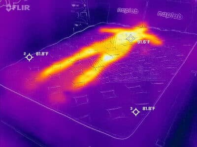 Nolah Evolution Comfort Before Cooling Test