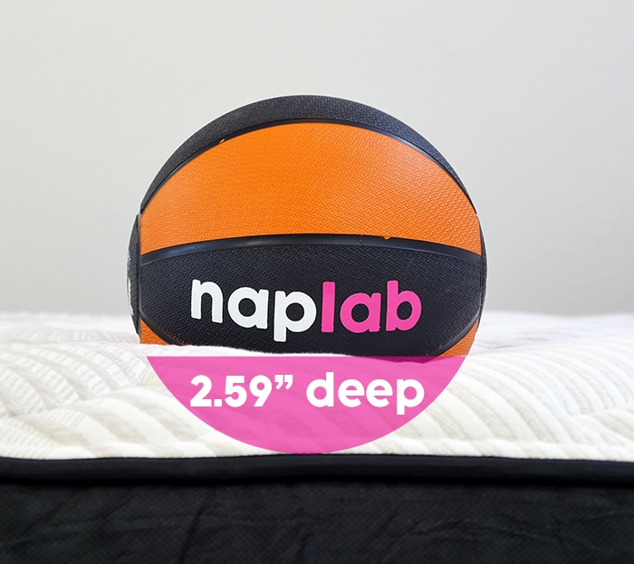 Winkbed Soft Sinkage Test X Nolah Evolution Comfort Sinkage Test