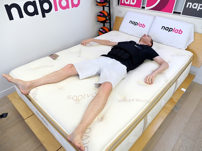 Saatva Hd Back Sleeping With Vest