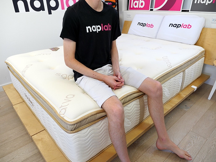 Saatva Hd Edge Support Sitting