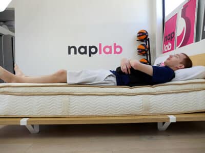 Saatva Latex Hybrid Edge Support Back Sleeping With Vest Saatva Latex Hybrid Edge Support Back Sleeping With Vest