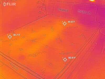 Saatva Latex Hybrid Heat After Cooling Test Saatva Latex Hybrid Heat After Cooling Test