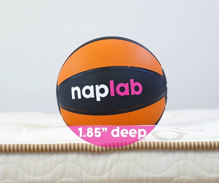 Saatva Latex Hybrid Sinkage Test Saatva Latex Hybrid Sinkage Test