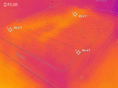 Saatva Rx After Cooling Test