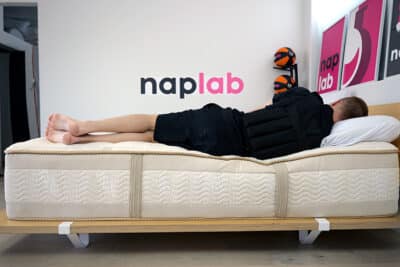 Saatva Rx Edge Support Side Sleeping With Vest