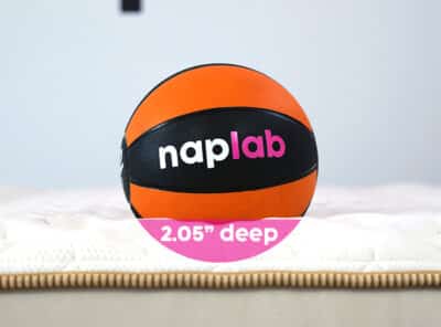 Saatva RX Sinkage Test