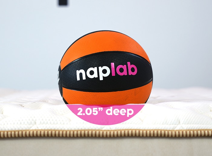 Saatva Rx Sinkage Test