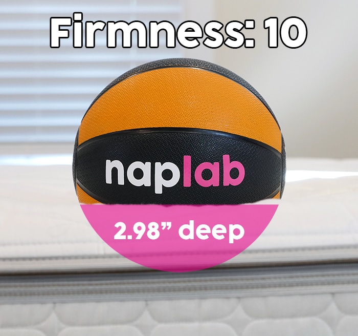 Sleep Number Sinkage Firmness 10