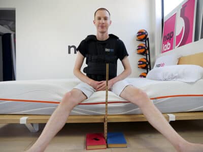 Snooze Flip Edge Support Test With Vest