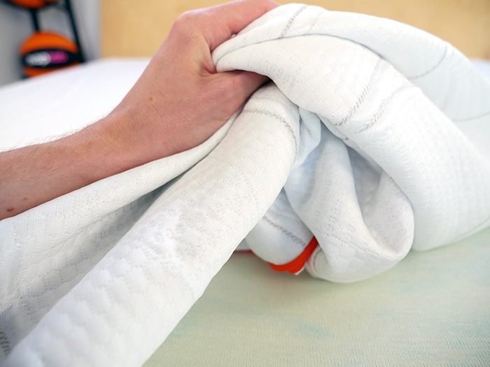 Snooze Flip Mattress Cover Close