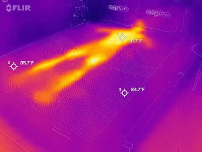 Purple Restore Plus Before Cooling Test