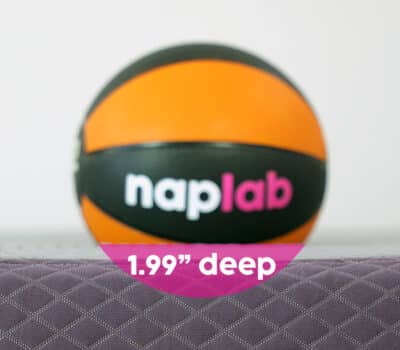 Purple Restore Plus Sinkage Test