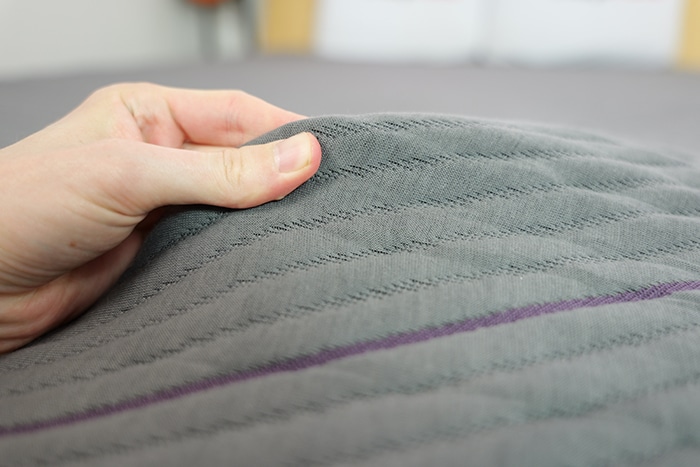 Purple Restore Premier Mattress Cover Close Purple Restore Premier Mattress Cover Close