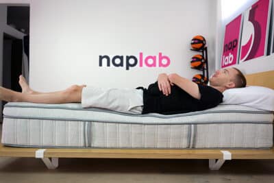 Leesa Oasis Chill Edge Support Back Sleeping With Vest