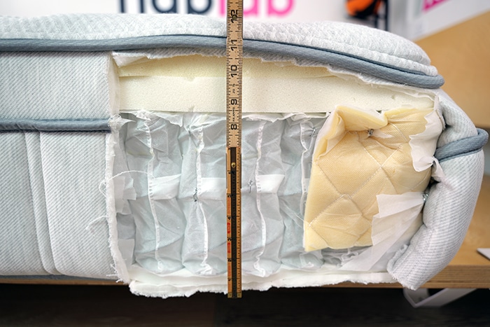 Leesa Oasis Chill Measuring Materials