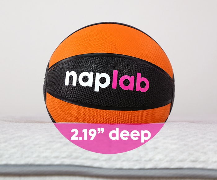 Leesa Oasis Chill Sinkage Test