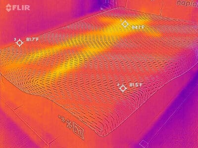 Ashley Sleep Align Latex Hybrid After Cooling Test