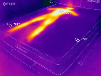 Ecosleep Luxe 2023 Before Cooling Test