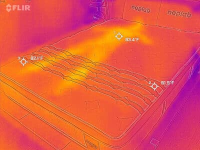 Leesa Legend Chill After Cooling Test