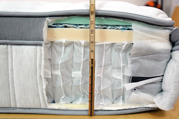 Leesa Legend Chill Measuring Materials