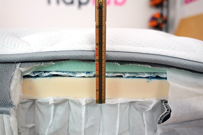 Leesa Legend Chill Measuring Top Layers