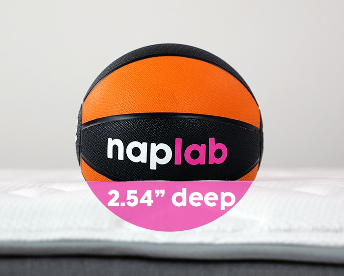 Leesa Legend Chill Sinkage Test