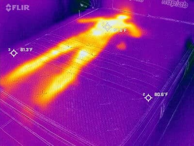 Leesa Plus Hybrid Before Cooling Test Leesa Plus Hybrid Before Cooling Test
