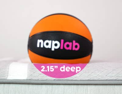 Leesa Plus Hybrid Sinkage Test Leesa Plus Hybrid Sinkage Test