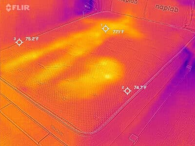 Nolah Original Hybrid After Cooling Test