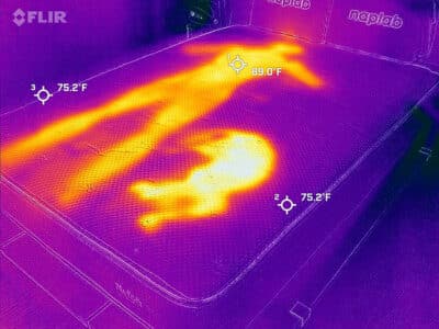 Nolah Original Hybrid Before Cooling Test
