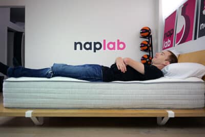 Nolah Original Hybrid Edge Support Back Sleeping With Vest