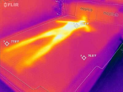 Classic Brands Cool Gel Before Cooling Test