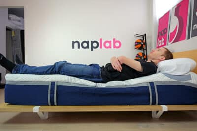 Novaform Comfortgrande Edge Support Back Sleeping With Vest