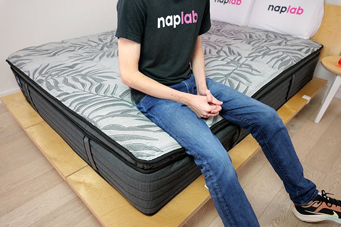 Sealy Posturepedic Plus Ridge Crest Ii Edge Sitting