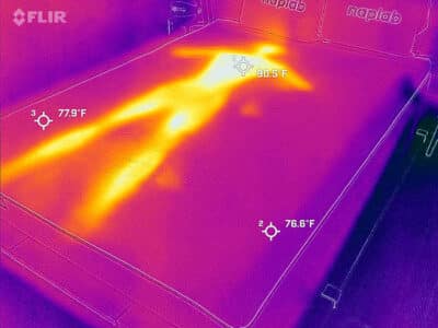 Lull Original Before Cooling Test